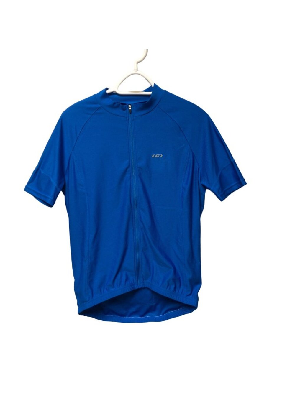 Louis Garneau Blue Cycling Jersey Mens Size Medium Athletic Shirt NEW